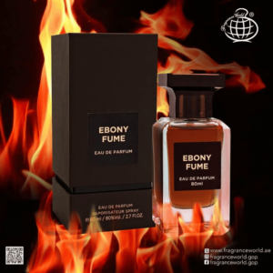 Ebony fume eau de parfum 80ml by fragrance world - Unisex