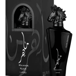 Maahir Black Edition Eau de Parfum - EDP 100ML(3.4 oz) by Lattafa Perfumes